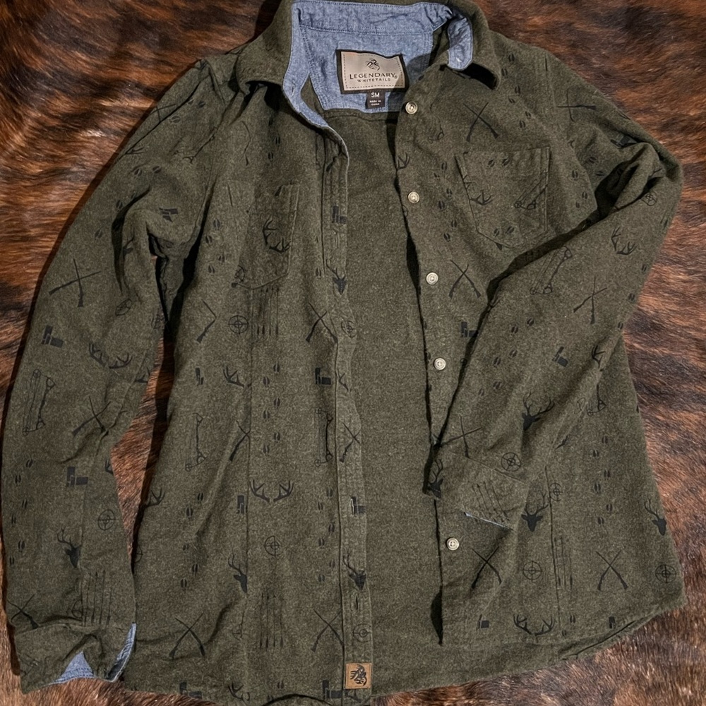Flannel button down